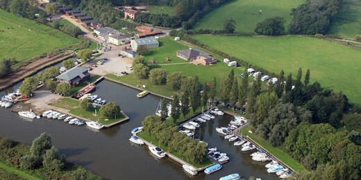 Bird's Eye View of CArlton Colville